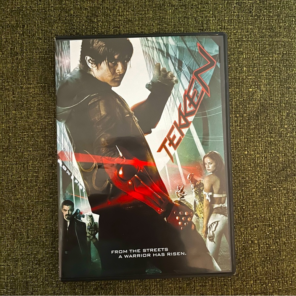 Tekken movie DVD
